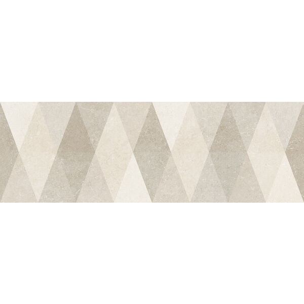 Marazzi Limestone Wall Decoro Losanga Touch Mfcr 40x120 - matowa płytka dekoracyjna do salonu