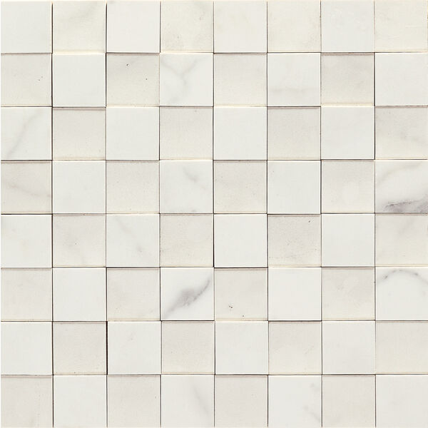 Marazzi Allmarble Altissimo Mosaico 3D Mmpw 30x30 - mozaika marmuropodobna do łazienki i kuchni
