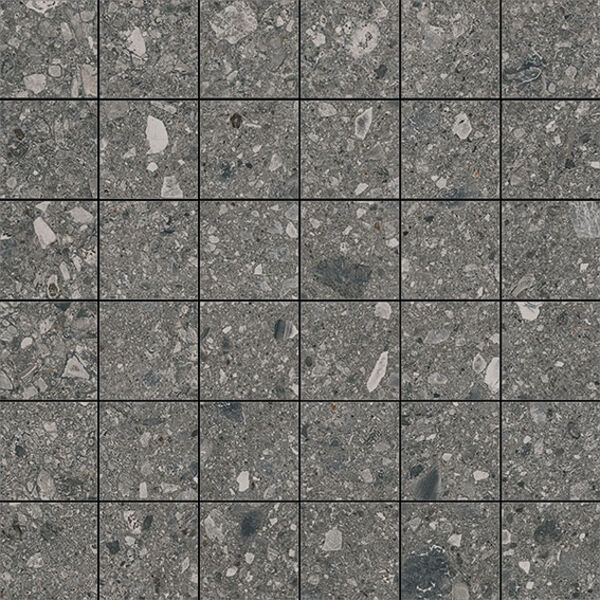 marazzi mystone ceppo di gre antracite m0np mozaika 30x30 płytki kwadratowe włoskie 30x30 matowe rektyfikowane