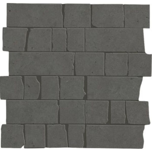 marazzi mystone moon anthracite spaccatella m8ll mozaika 30x30 płytki marazzi gres kwadratowe do salonu 30x30 o grubości od 8 do 10 mm