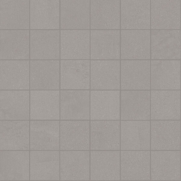 Marazzi Cementum Nickel Mosaico 5x5 MA95 30x30 - szara mozaika betonopodobna kuchenna i łazienkowa