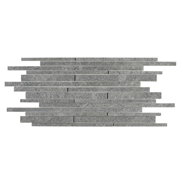 Marazzi Mystone Quarzite Platinum Muretto M0QA 30x60 - szary gres porcelanowy imitujący kamień