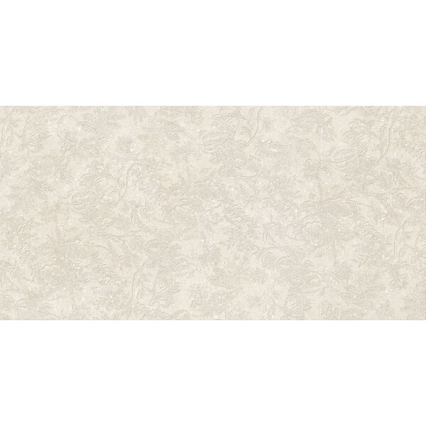 Marazzi Mystone Berici Beige Decoro Flora MM7W 60x120 - wielkoformatowa matowa płytka dekoracyjna włoska