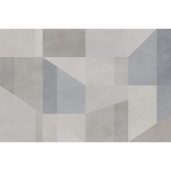 Marazzi Alchimia White Decoro Arky M18S 60x180 - wielkoformatowa płytka dekoracyjna włoska do salonu