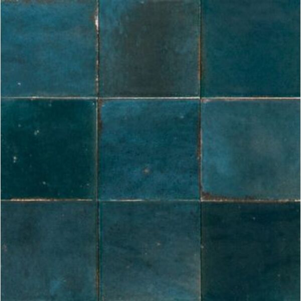 Marazzi Lume Blue MQ80 gres 10x10 - włoski gres porcelanowy na zewnątrz