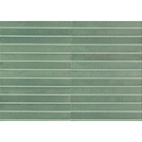 zdjęcie marazzi lume rake turquoise struttura 3d lux mp9c gres 6x24