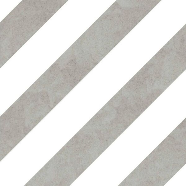 Mayolica District Lines Grey gres 20x20 - gres hiszpański w stylu vintage do kuchni i łazienki