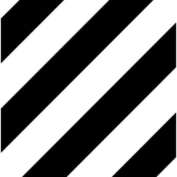 Mayolica District Lines Black gres 20x20 - gres hiszpański w stylu vintage łazienkowy i kuchenny