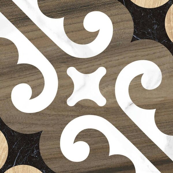 Mayolica Artwood 04 gres 20x20 - mały gres hiszpański do salonu