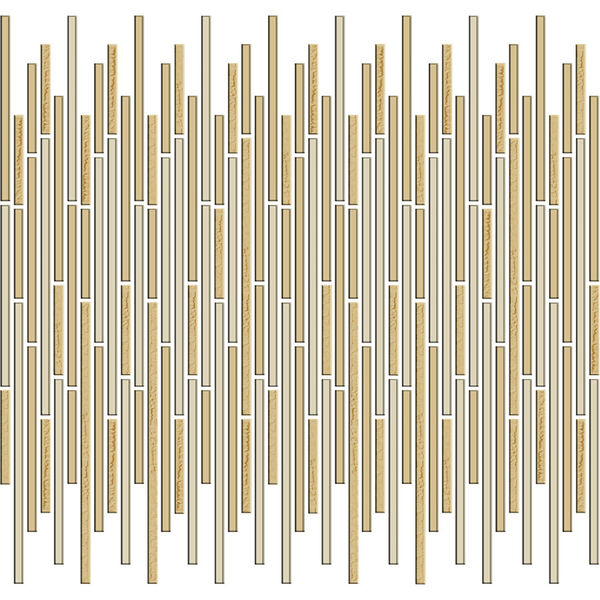 midas mozaika szklana a-mgl06-xx-031 24.8x31 płytki prostokątne do kuchni beżowe o grubości od 4 do 6 mm