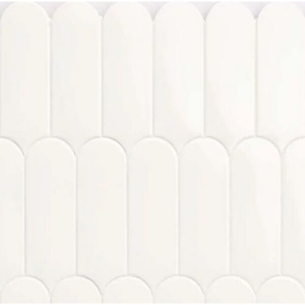 natucer fan white płytka ścienna 7.2x19.5 