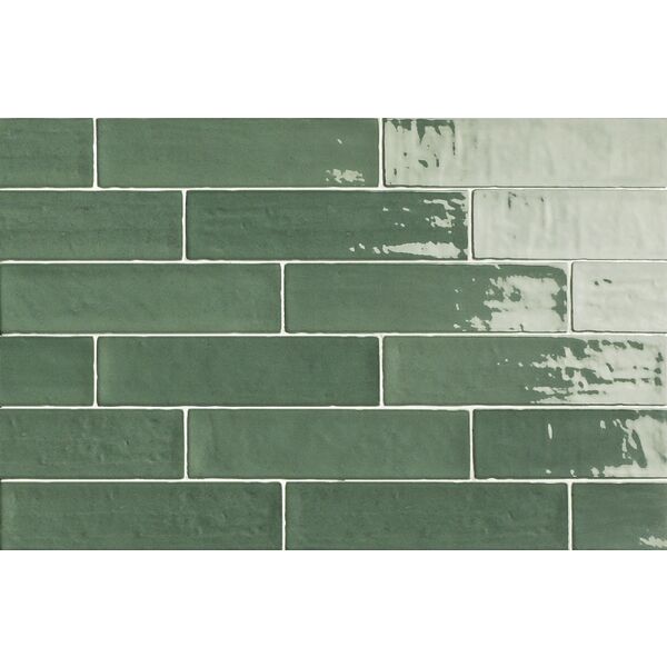 zdjęcie natucer zellige green płytka ścienna 6.2x25 