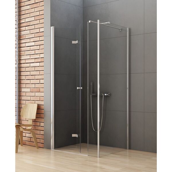 new trendy new soleo kabina prostokątna lewa. szkło czyste 6mm 110x80x195 (k-0382) 