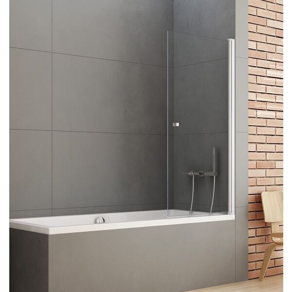 zdjęcie new trendy new soleo parawan nawannowy. szkło czyste 6mm 50x140 (p-0064)
