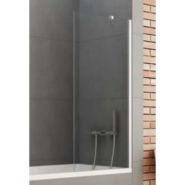 new trendy new soleo parawan nawannowy.wspornik prostopadły. szkło czyste 6mm 80x140 (p-0075-wp) 