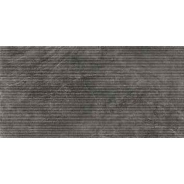 novabell aspen struttura grooves basalt gres rektyfikowany 60x120 płytki imitujące kamień 120x60 szare matowe strukturalne