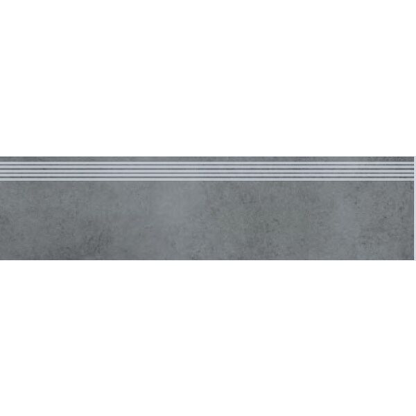 zdjęcie nowa gala mirador mr 13 ciemny szary stopnica rektyfikowana 29.7x119.7