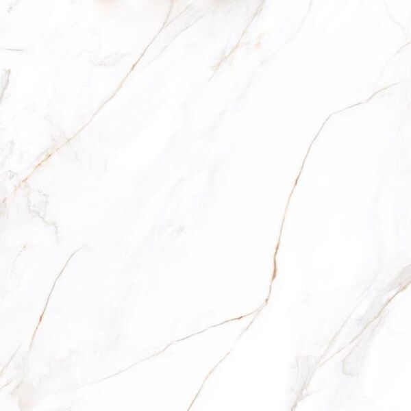 Nuevo Marmo Milano gres poler rektyfikowany 120x120 - błyszczący gres do salonu marmuropodobny