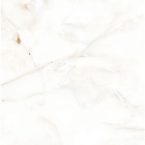 Nuevo Onyx Blanco gres mat rektyfikowany 120120 - gres podłogowy imitujący marmur