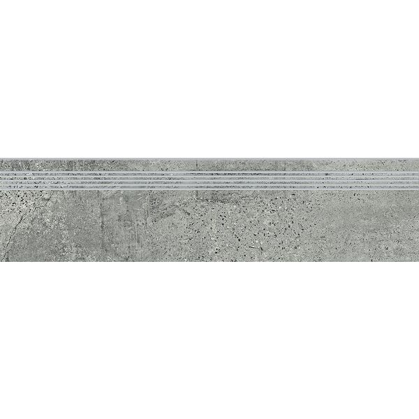 zdjęcie opoczno newstone grey stopnica 29.8x119.8 