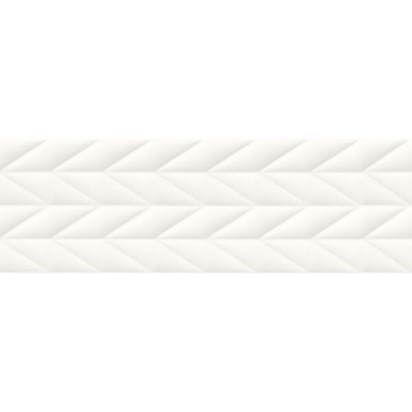 zdjęcie opoczno french braid white structure płytka ścienna 29x89 