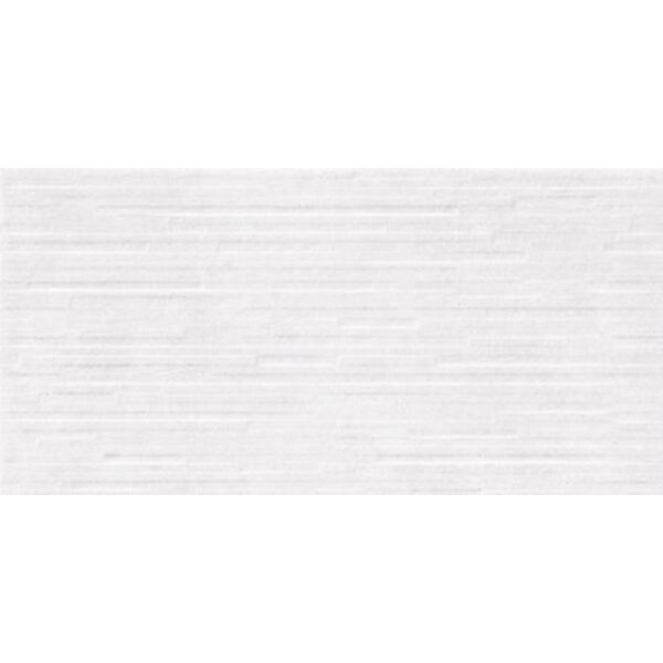 zdjęcie opoczno vidal white satin structure płytka ścienna 29.8x59.8 