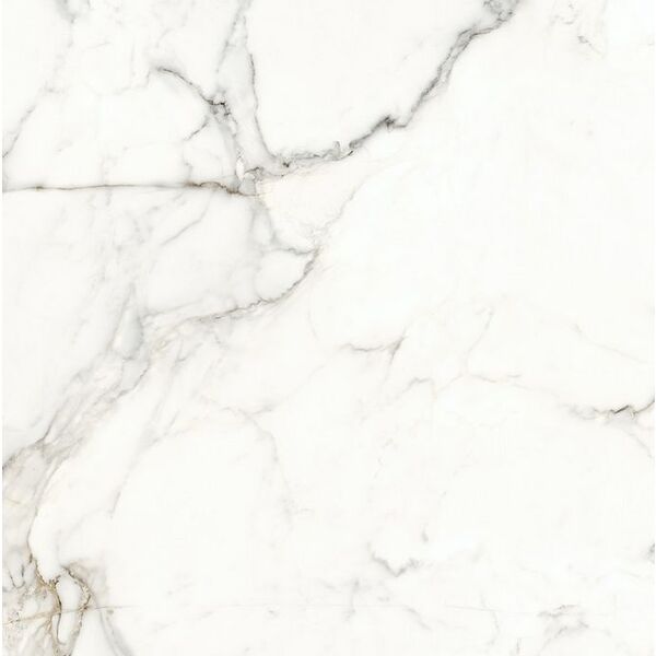 opoczno calacatta monet white gres satin rektyfikowany 119.8x119.8 