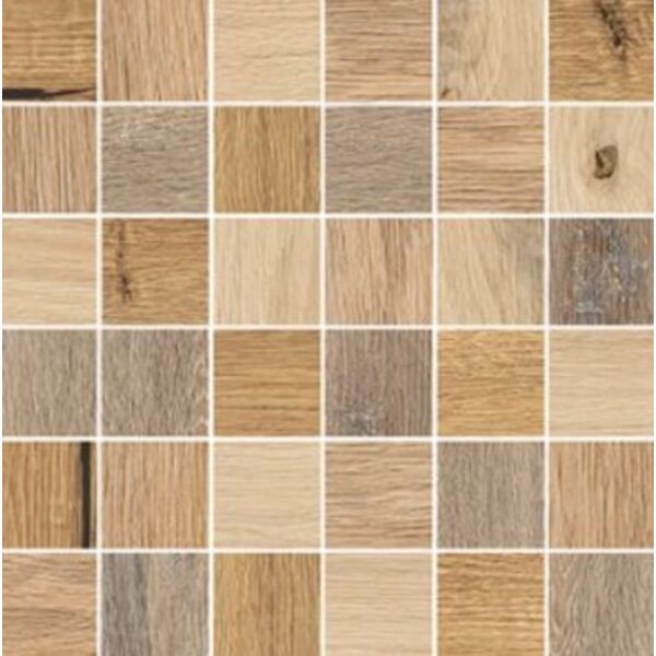 zdjęcie opoczno grand wood mix mozaika 29.8x29.8