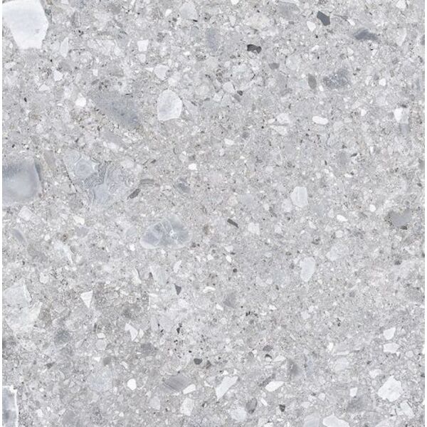 opoczno terrazzo stone 2.0 cold grey gres rektyfikowany 59.3x59.3 płytki gres imitujące lastryko 60x60 szare rektyfikowane