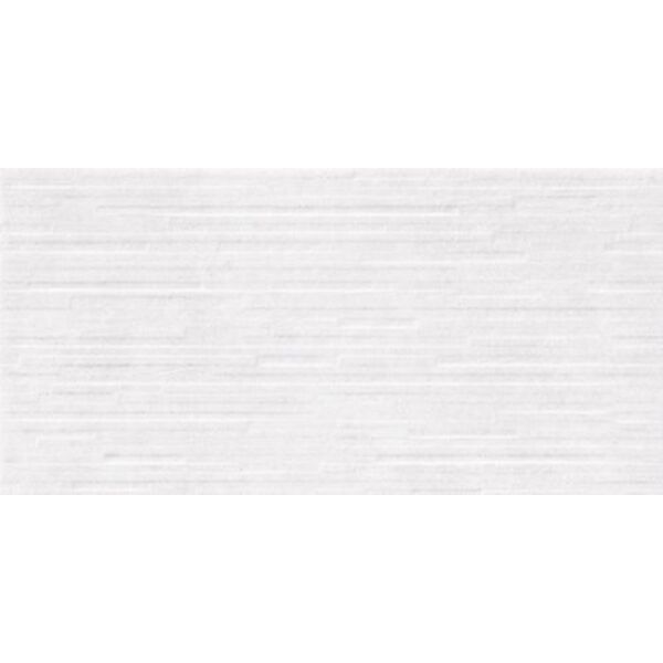 opoczno vidal white satin structure płytka ścienna 29.8x59.8 płytki 30x60 białe satynowe strukturalne o grubości 6 do 8 mm