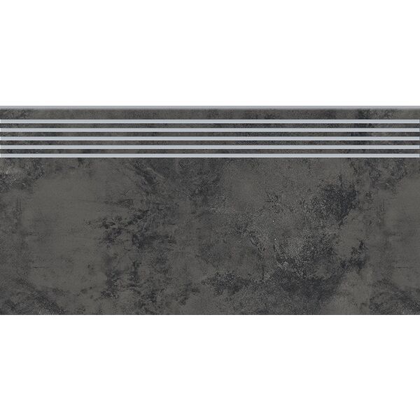 opoczno quenos graphite stopnica 29.8x59.8 płytki opoczno imitujące beton 30x60