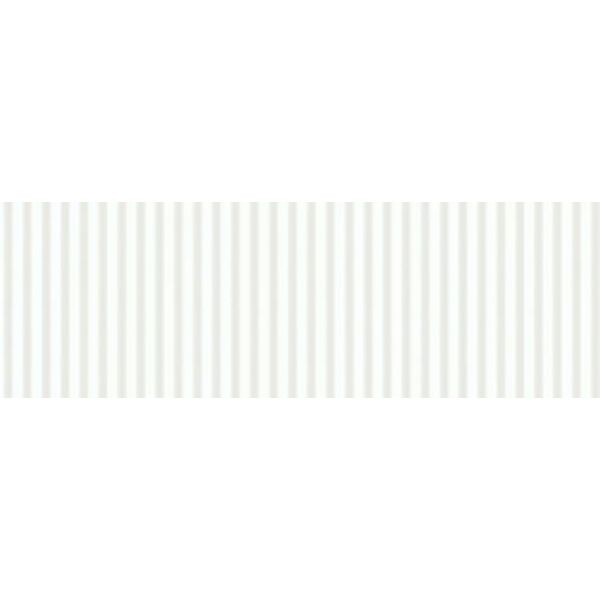zdjęcie opoczno pleats white satin structure płytka ścienna 39.8x119.8