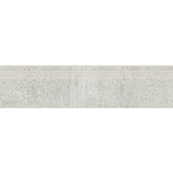 zdjęcie opoczno newstone light grey stopnica 29.8x119.8 