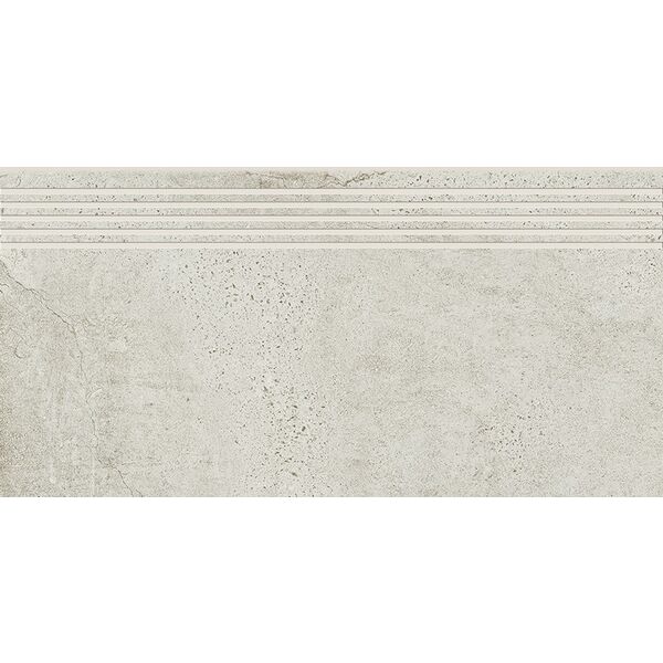 zdjęcie opoczno newstone white stopnica 29.8x59.8 