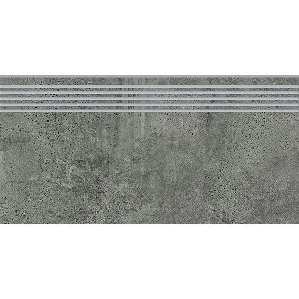 zdjęcie opoczno newstone graphite stopnica 29.8x59.8 
