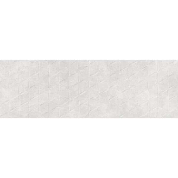 zdjęcie opoczno dapper light grey satin structure płytka ścienna 24x74