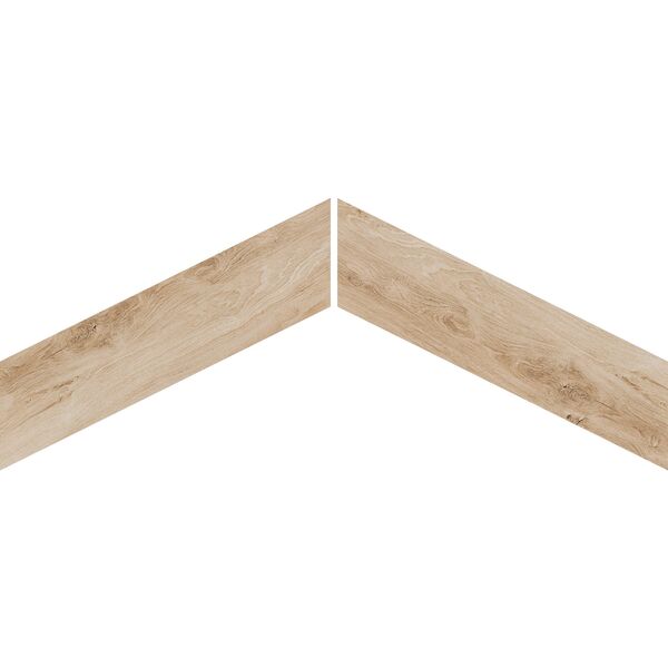 zdjęcie pamesa ceramica rovere chevron honey gres 8x40