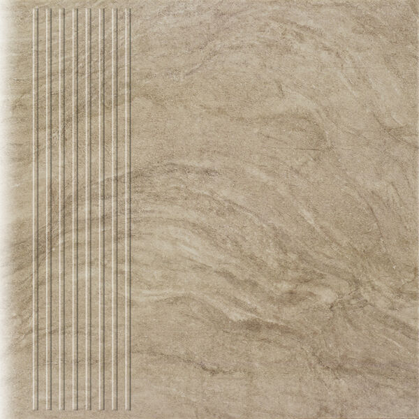 zdjęcie paradyż unite brown stopnica prosta 30x30 