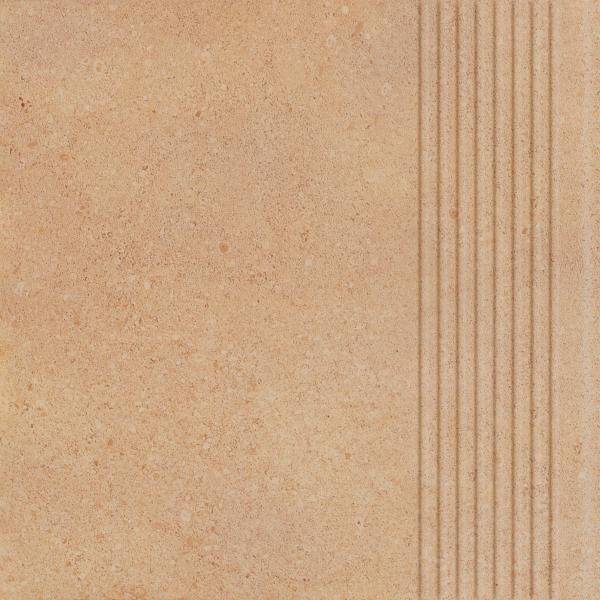 zdjęcie paradyż algo beige stopnica mat 30x30 