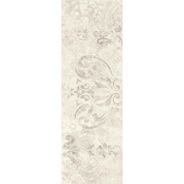 paradyż silence silver carpet dekor 25x75 płytki paradyż (classica) glazura prostokątne na ścianę 25x75 błyszczące