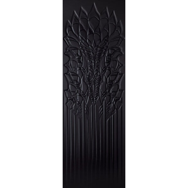 zdjęcie paradyż cold crown black struktura płytka ścienna 39.8x119.8