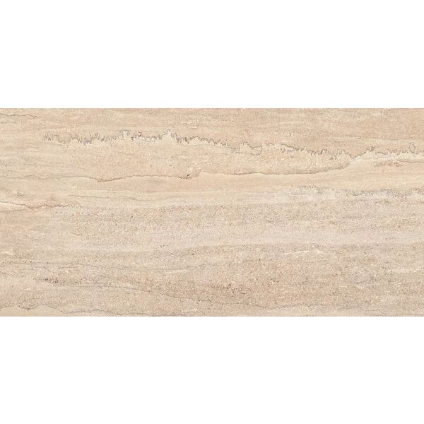 Fortess Vein Beige mat gres rektyfikowany 59,8x119,8 w beżowym odcieniu z wzorem imitującym trawertyn