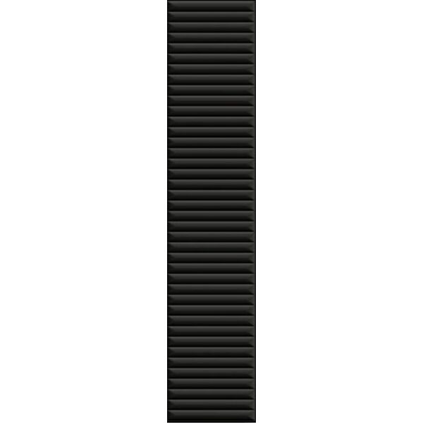 paradyż duo tonne black cegiełka struktura a mat 6.5x29.8 
