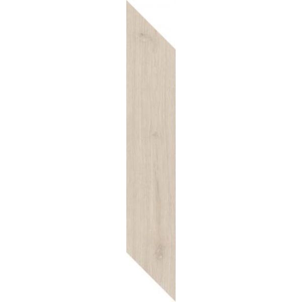paradyż heartwood crema chevron lewy dekor 9.8x59.8 