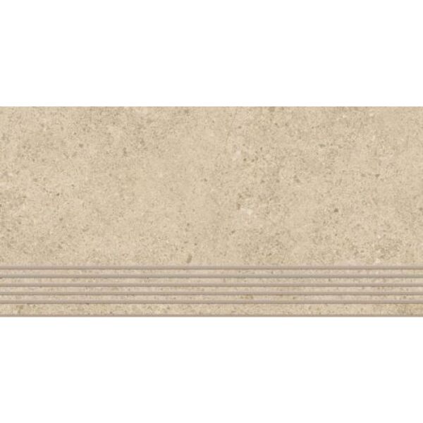 paradyż authority beige mat stopnica prosta nacinana 29.8x59.8 płytki paradyż (my way) gres szkliwiony do kuchni 30x60 beżowe rektyfikowane