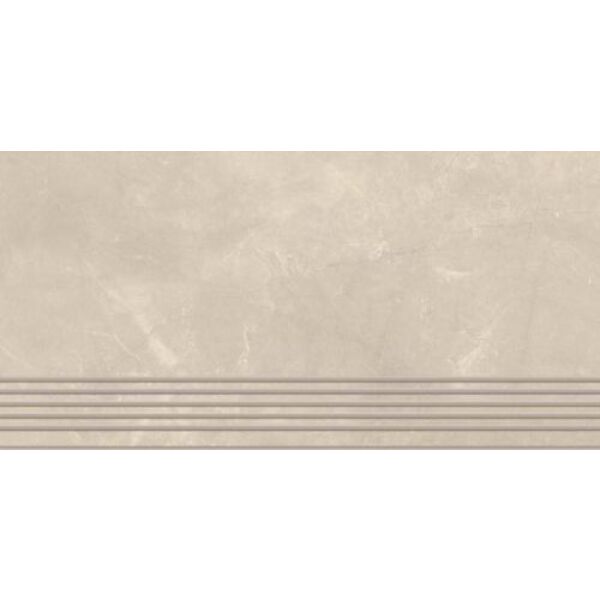 zdjęcie paradyż ritual taupe mat stopnica prosta nacinana 29.8x59.8