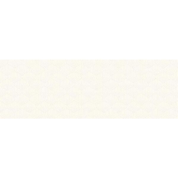 zdjęcie paradyż puris white dekor b ultramat płytka ścienna 39.8x119.8 