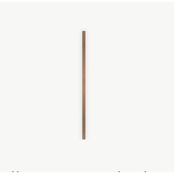 zdjęcie paradyż uniwersalna listwa metalowa gold profil 2x60 