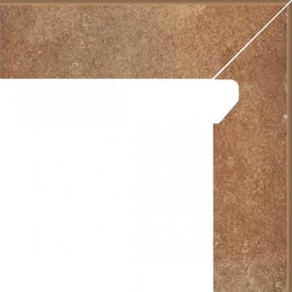 zdjęcie paradyż scandiano rosso cokół prawy 2-elem. 8.1x30x0.85