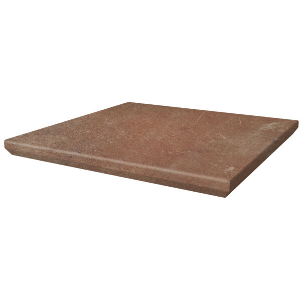 zdjęcie paradyż scandiano rosso stopnica narożna kapinos 33x33 